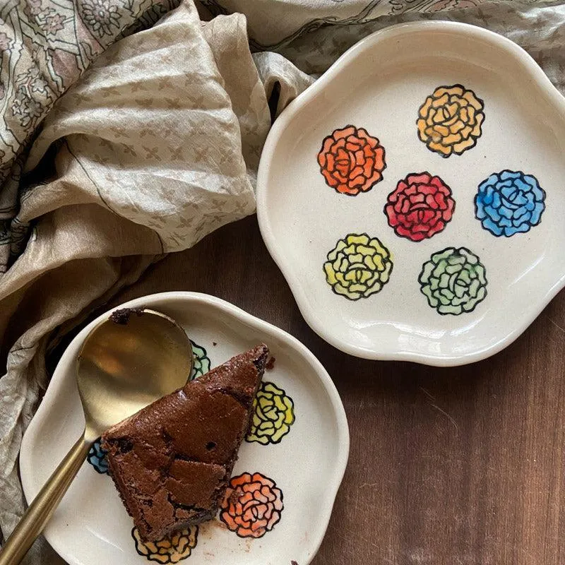 Oskandor Ceramic Platter - Set of Ten - 12