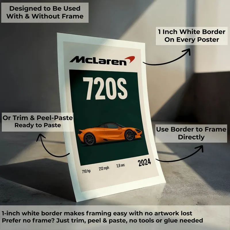 McLaren 720S Dream Wall Poster media 8
