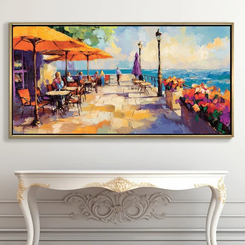 Saltlight Canvas Wall Painting With Frame media 5