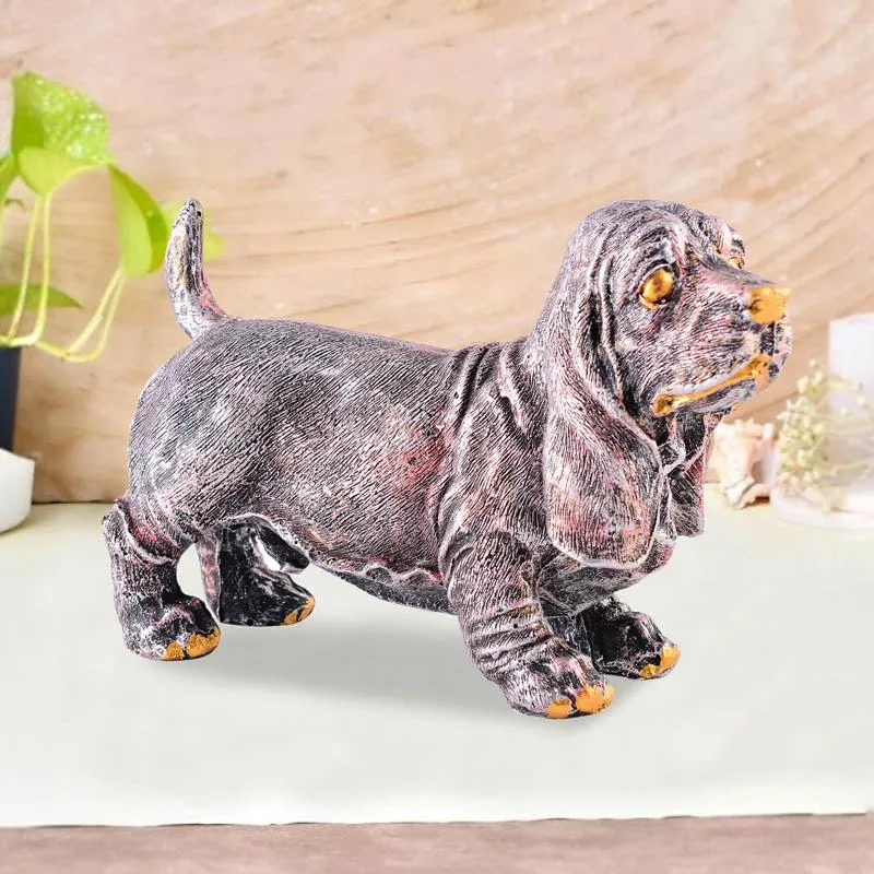 Sir Sniffs-a-lot Painted Polyresin Show Piece - Copper media 1