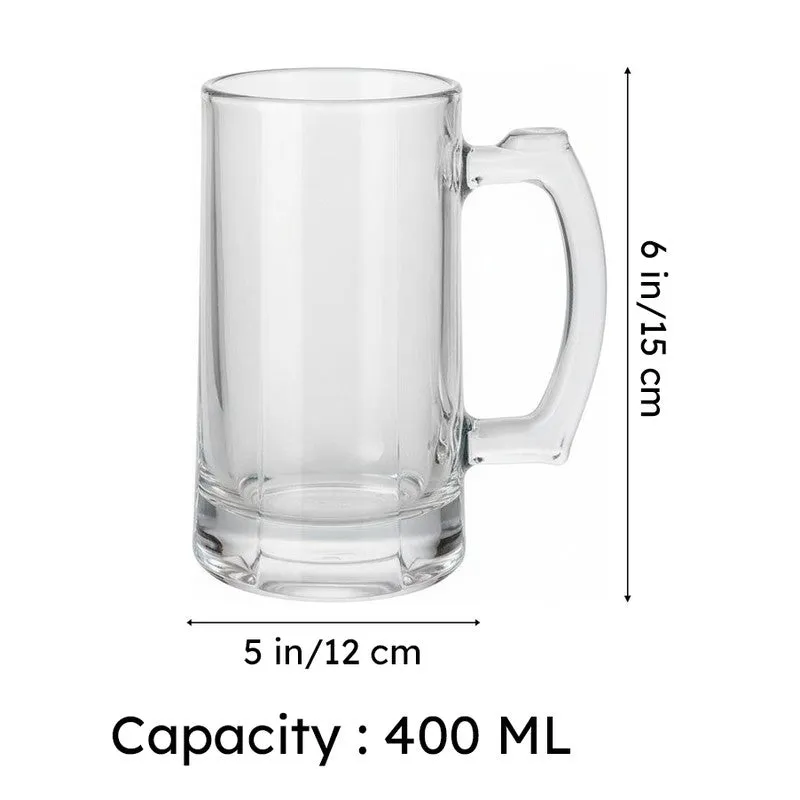 Elwood Beer Mug (400 ML) - Set Of Four media 8