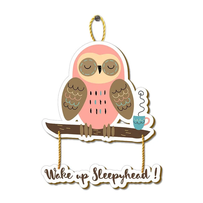 Owl's Morning Brew MDF Wall Accent media 4