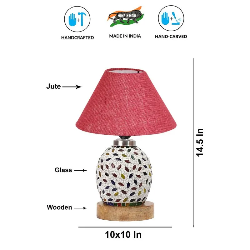 Seravia Wooden Table Lamp - Multicolor media 9