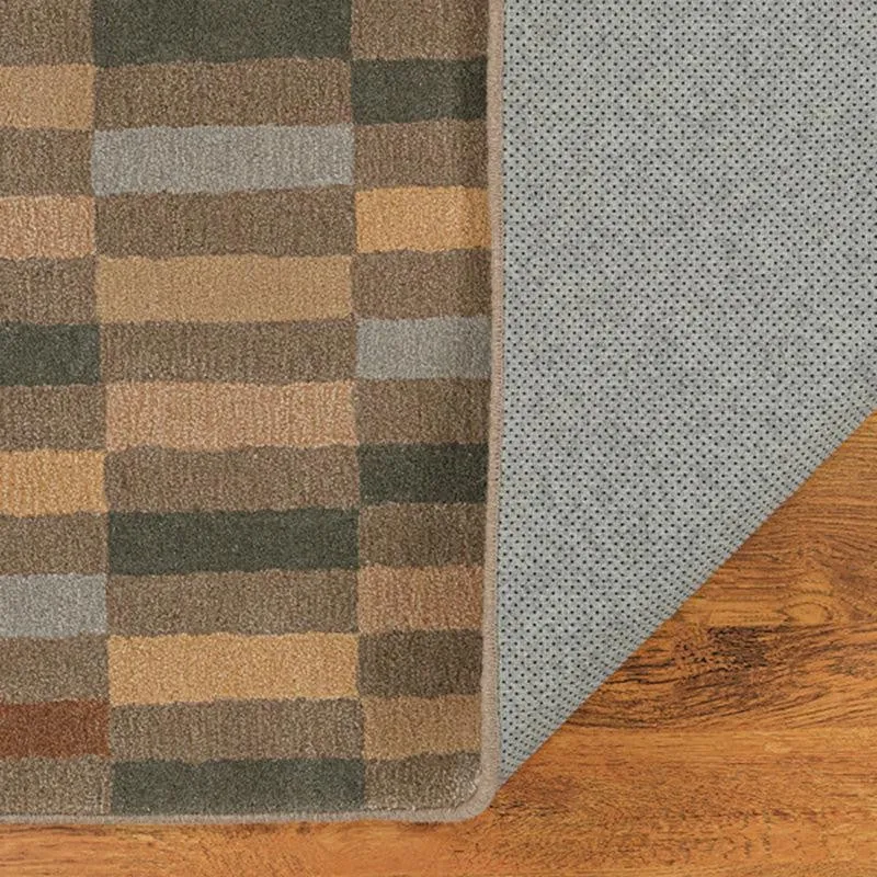 Istari Hand Tufted Geometric Wool & Nylon Carpet - Grey media 5