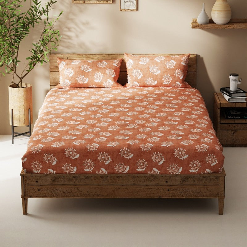 Myden Bedsheet (Brown) - 115 GSM media 3
