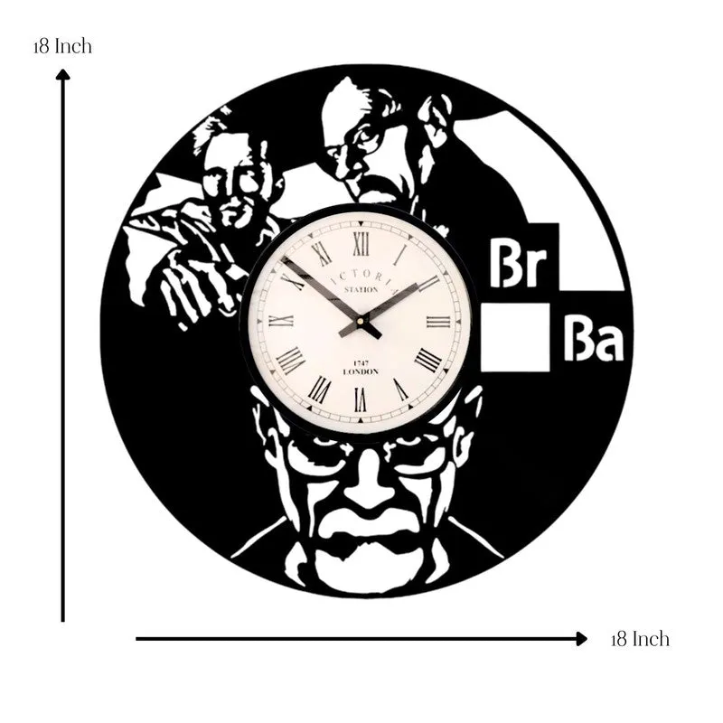 Quirk Steel Analog Wall Clock - Black media 7