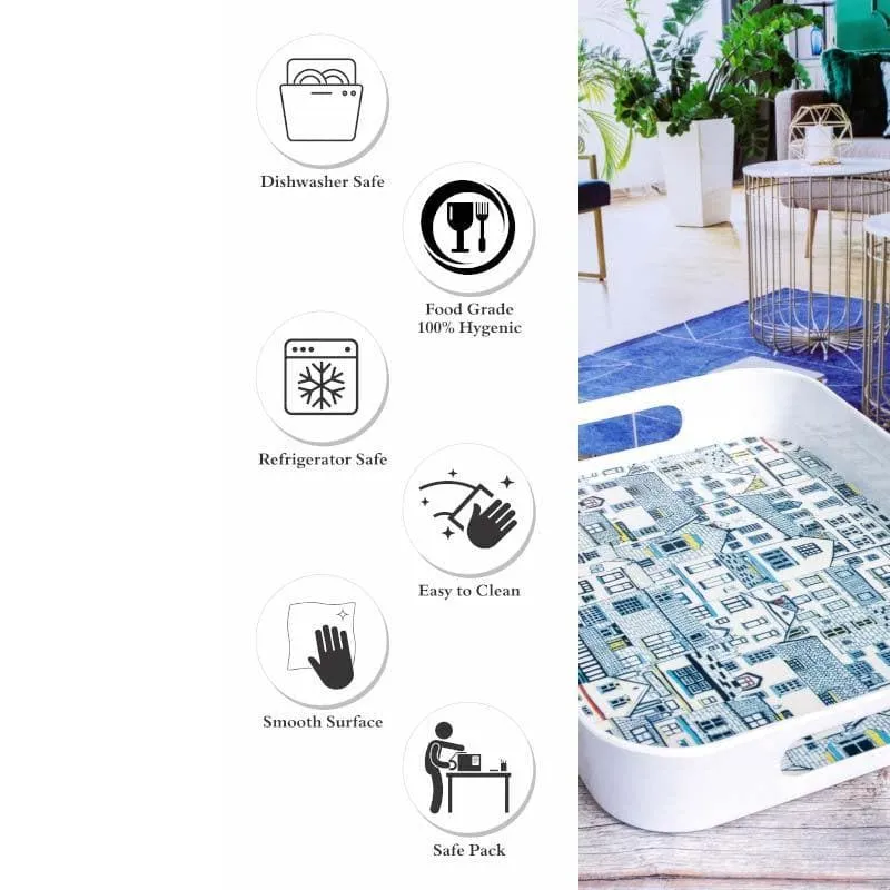 Blue City Serving Tray media 5