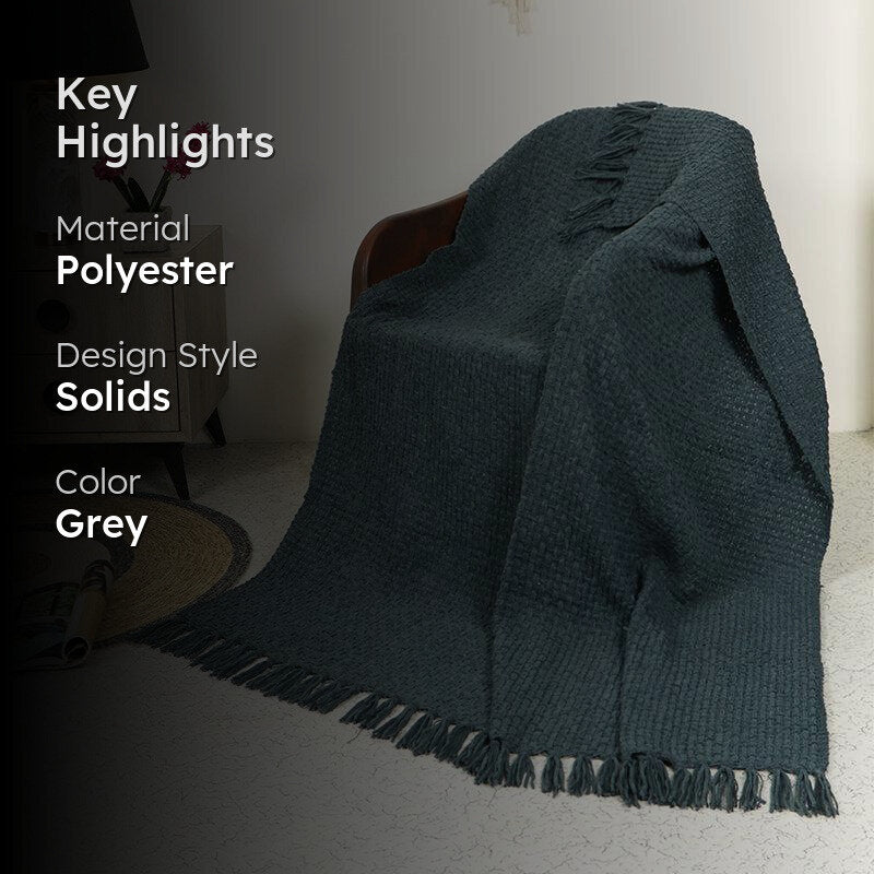 Cozy Loom Throw - Green media 2