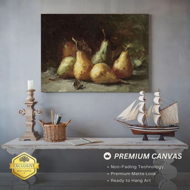 Pear Glow Wood Wall Art media 5