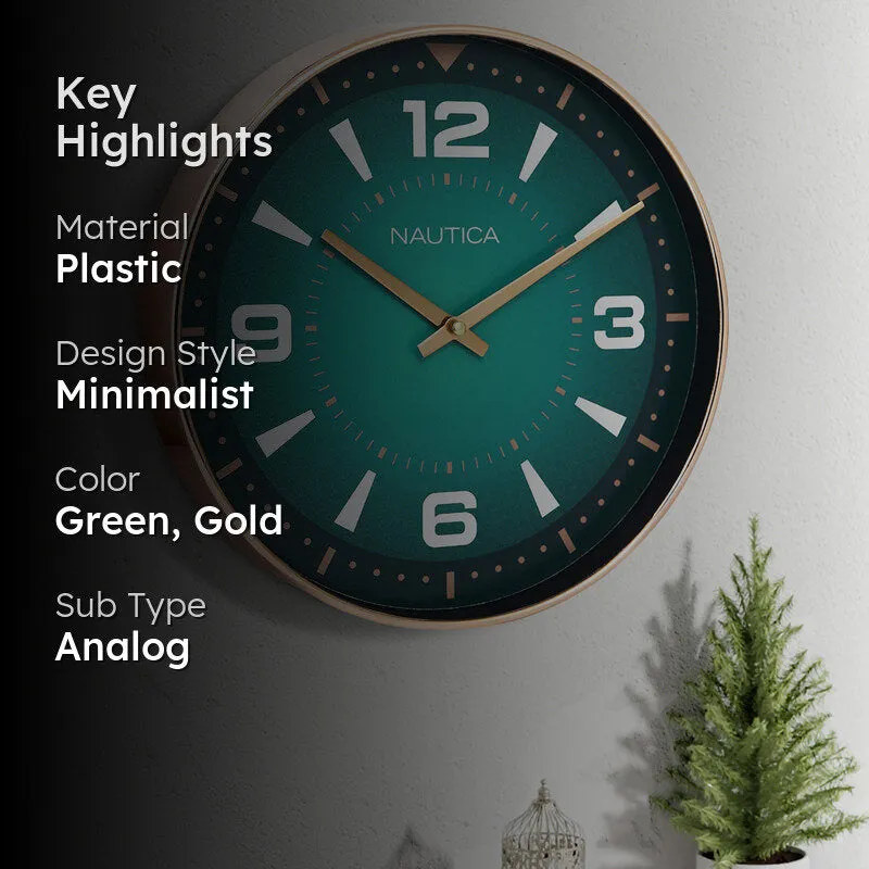 Azure I Analog Wall Clock media 2