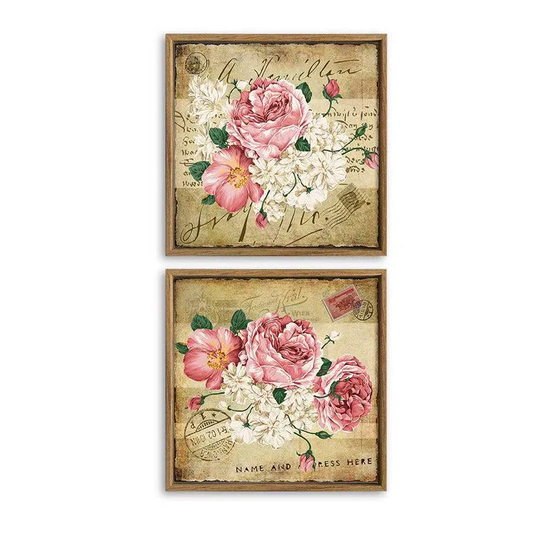 Baker Floral Wall Art - Set Of Two media 4