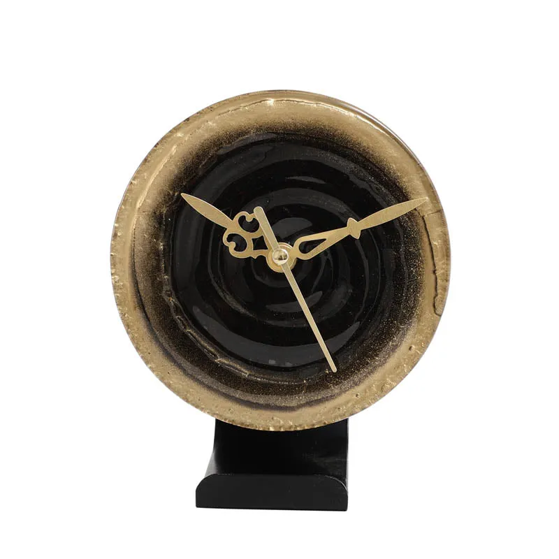 Monarchal Embossed Table Clock media 3