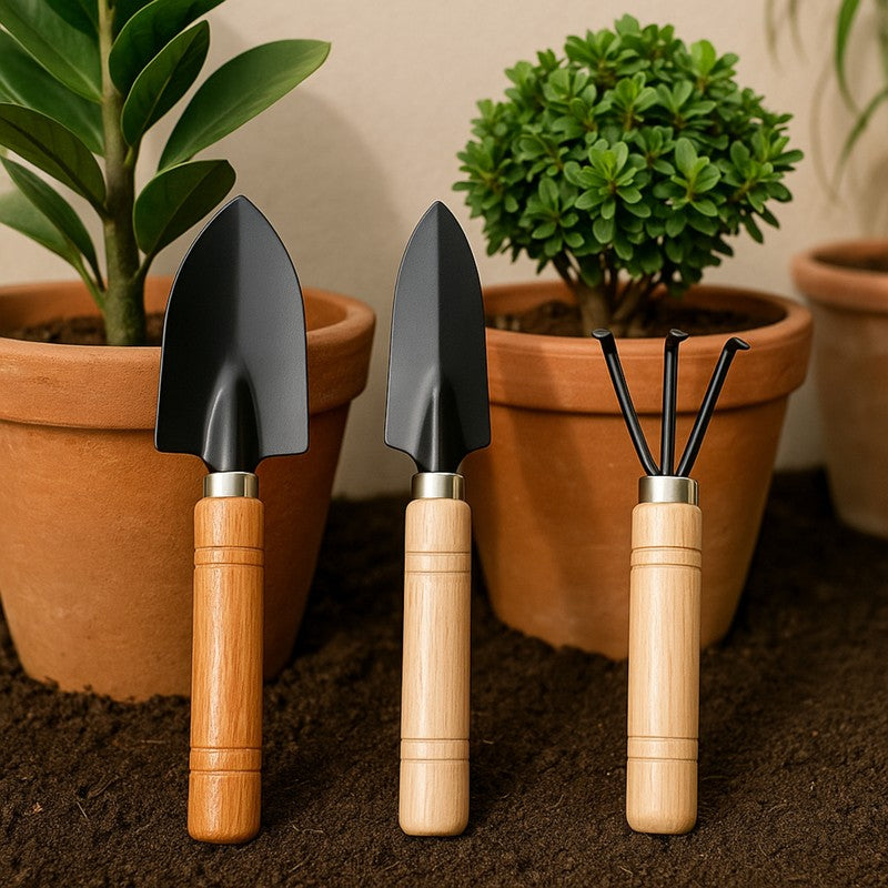 Garden Trowel & Fork Garden Tool - Set Of Three media 3