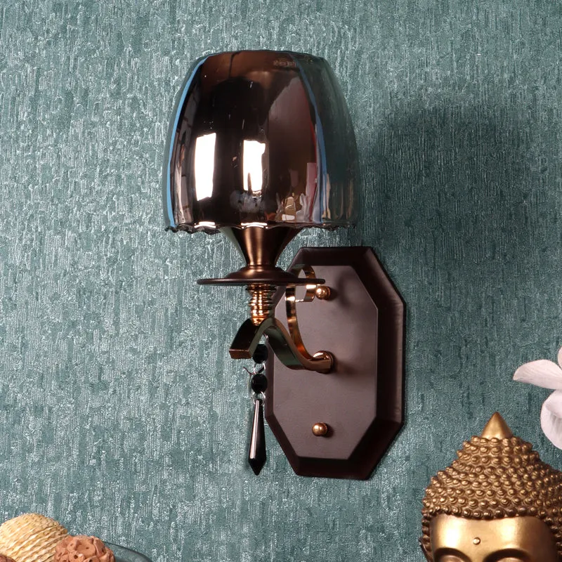 Onyxa I Iron Wall Lamp - Black media 3