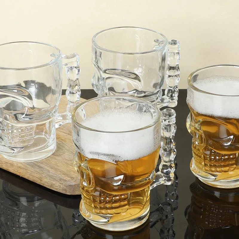 Goldwy Skull Whiskey Glasses (500 mL) - Set Of Four media 4