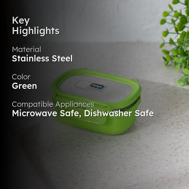 Vault Microwave Safe Lunch Box (Green) - 150 mL media 2