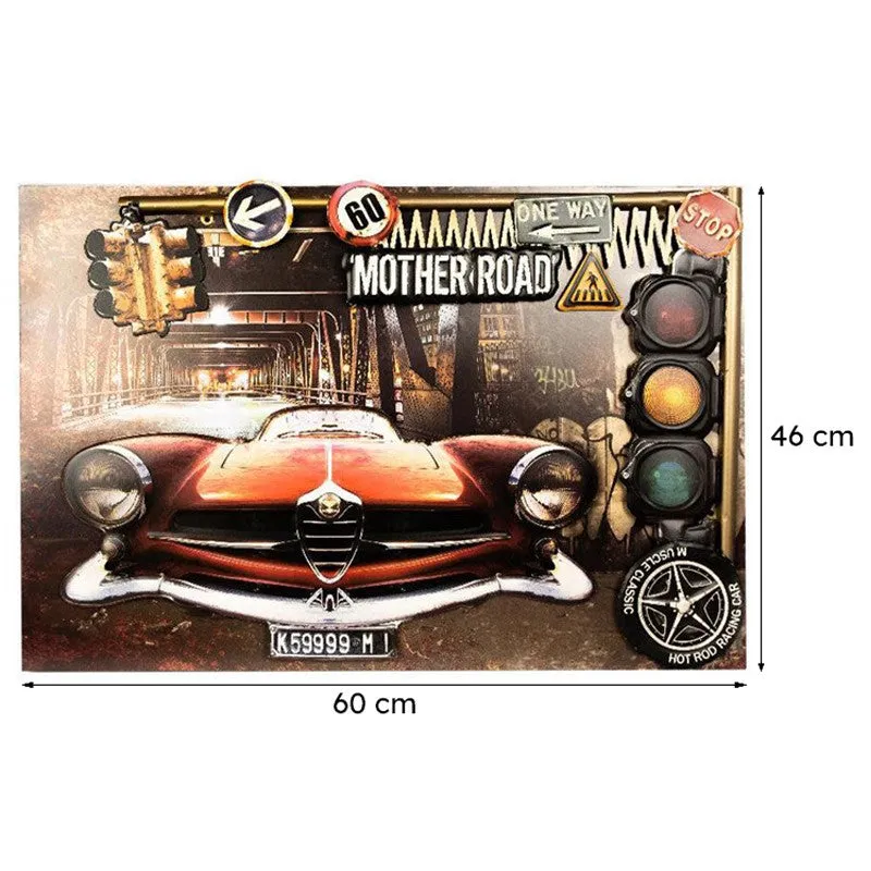 Alfa Romeo Wood & Metal Wall Accent media 6