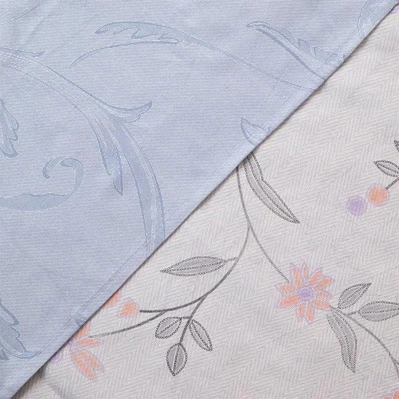 Aaavar Printed Reversible Cotton Bedsheet (Blue,White) - 170 TC media 6