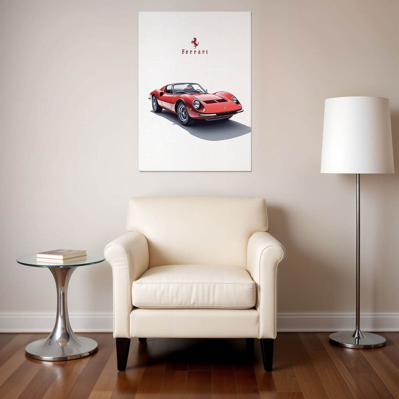Ferrari Passion Wall Poster