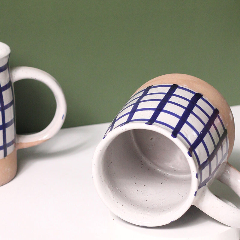 Riccardo Ceramic Tea Cup (200 mL) - Blue media 5