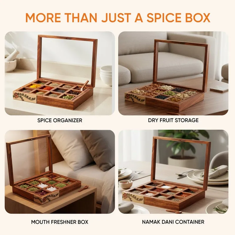 Kiaan Spice Box With Spoon media 13