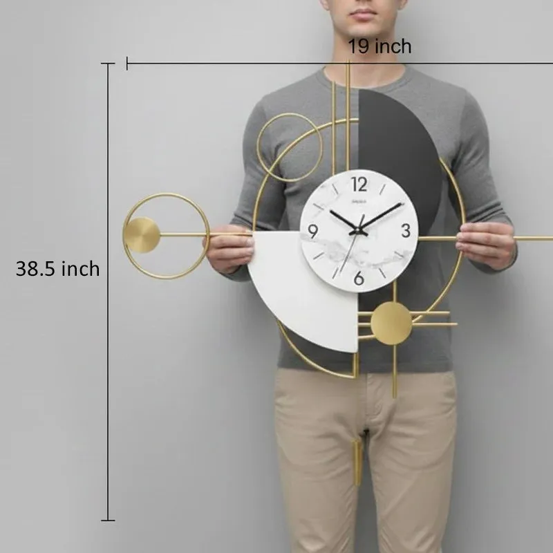 Horolux Metal Analog Wall clock media 6