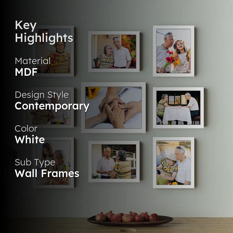 Elyse Photo Frame - Set Of Nine media 2