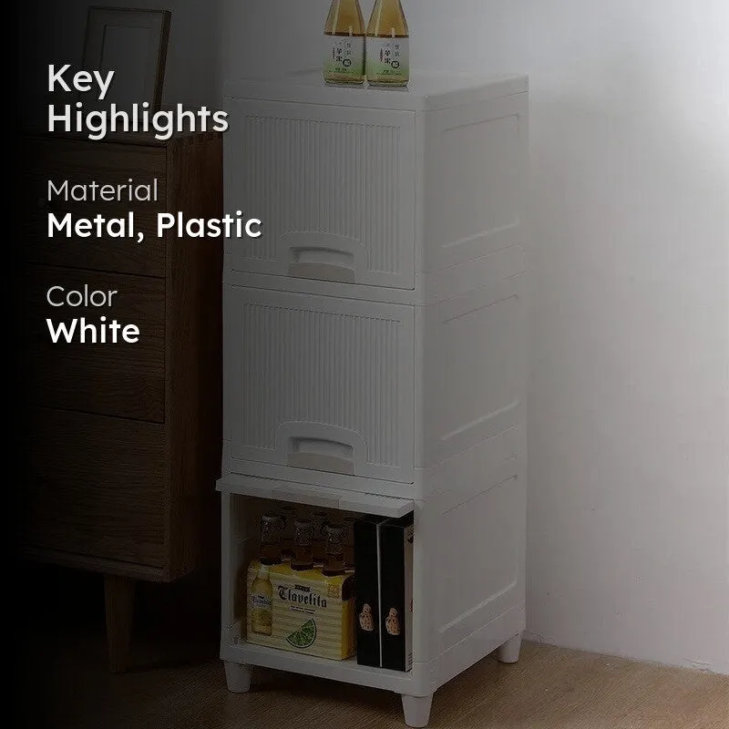 Shelvora Metal & Plastic Racks - White media 2