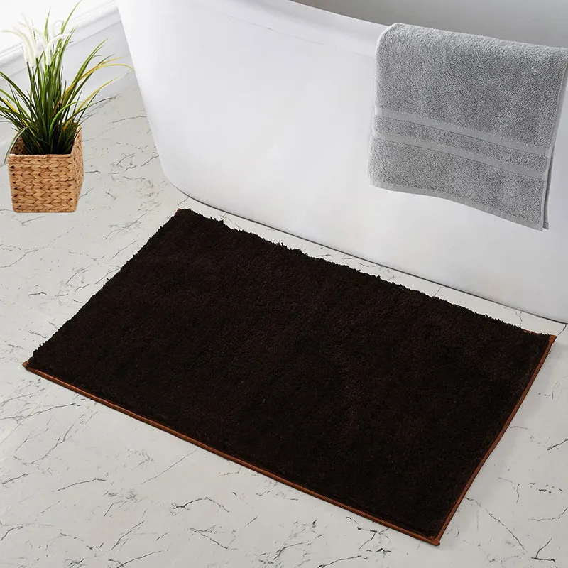 Lois Anti Skid Bath Mat - Brown media 3