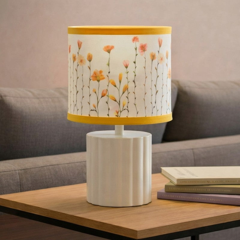 Arden Accent Cotton Table Lamp - Yellow media 3