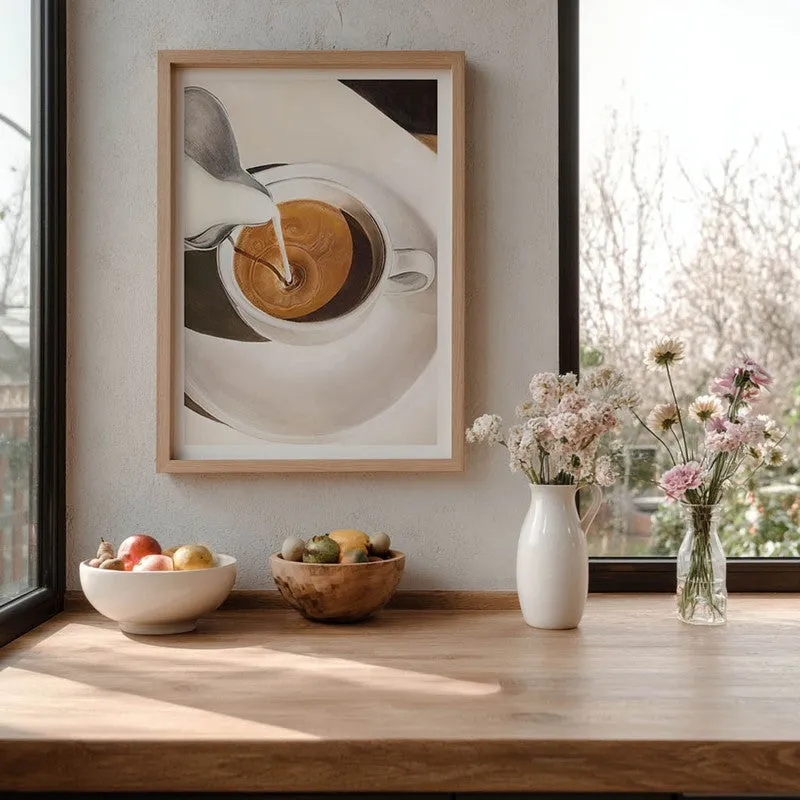 HotPour Archival Canvas Wall Art - Brown media 6
