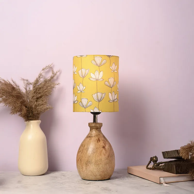Flora Kumbha Fabric Table Lamp - Yellow media 3