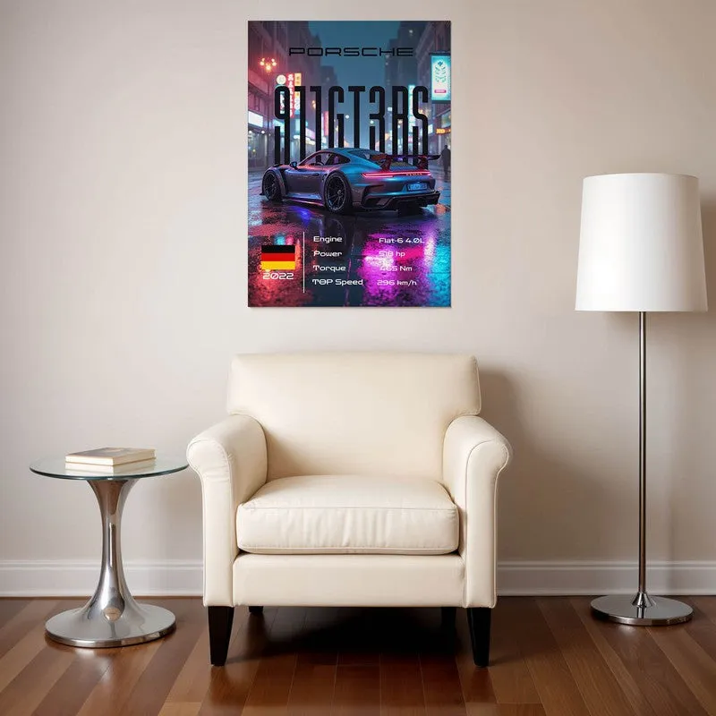Porsche Pulse Wall Poster media 1