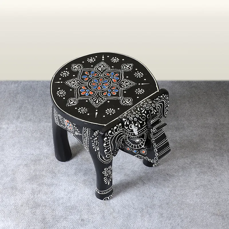 Regal Hastina II Mango Wood Stool media 4