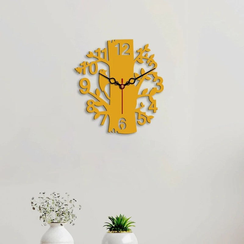 Nature Roots Wooden Wall Clock media 3