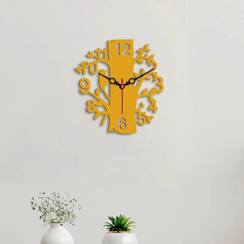 Nature Roots Wooden Wall Clock media 3