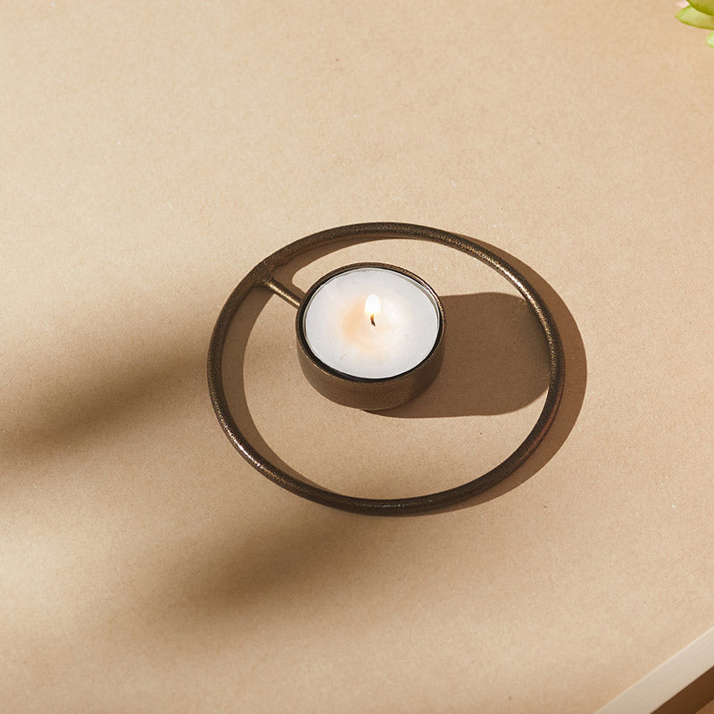 Idola Tealight Candle Holder (Copper) - Set of Four media 5