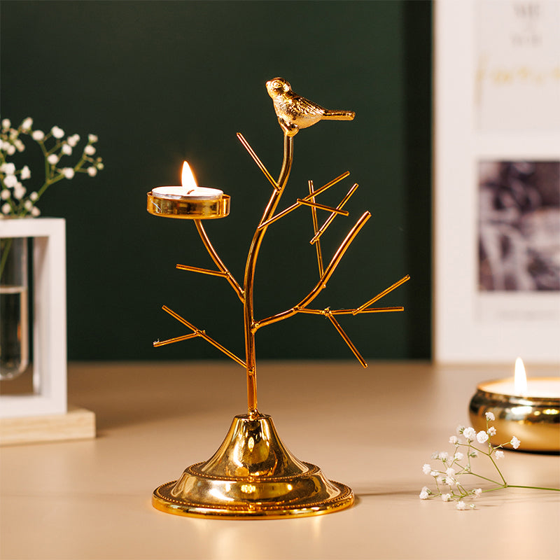 Arbor Shine Metal Tea Light Holder
