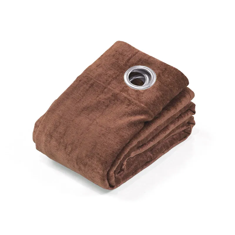 Saral Home Auriels Blackout Curtain - Brown media 6