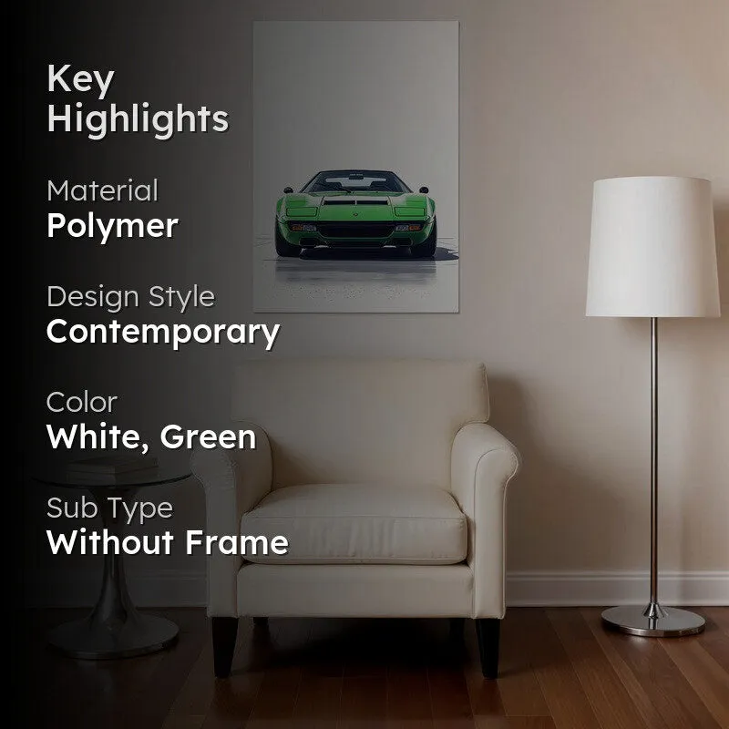 Emerald Racer Wall Poster media 2