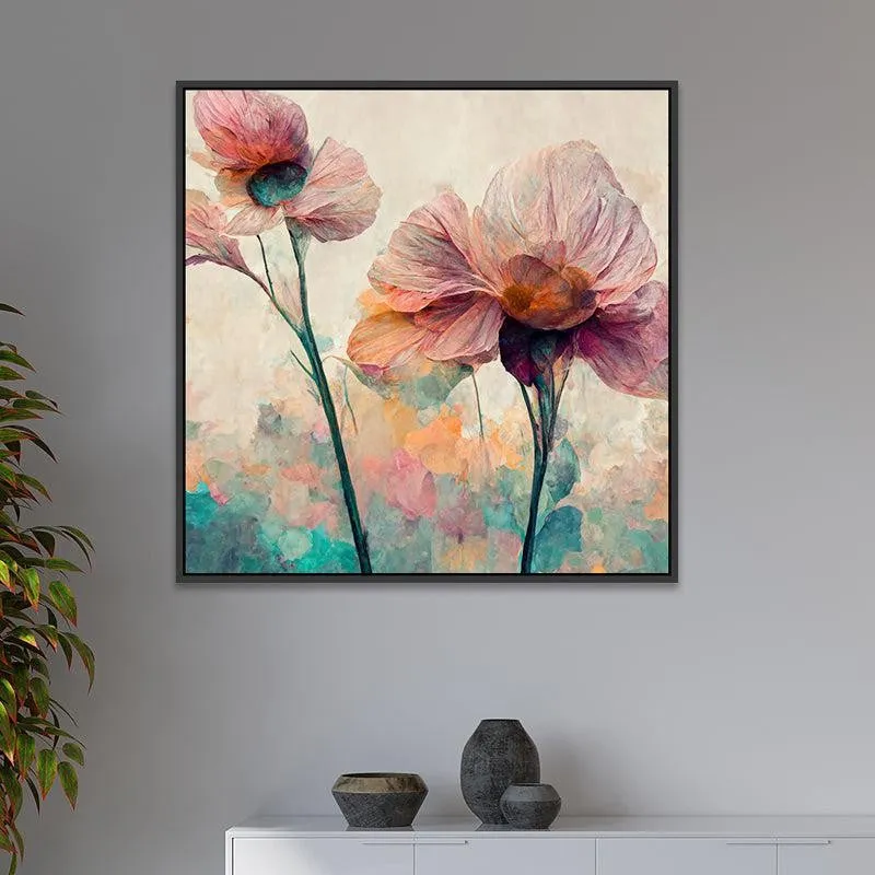 Floral Spring Canvas Wall Painting media 1