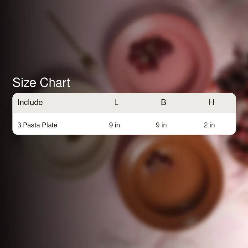 Lilac Pasta Plate - Set of Three media 7