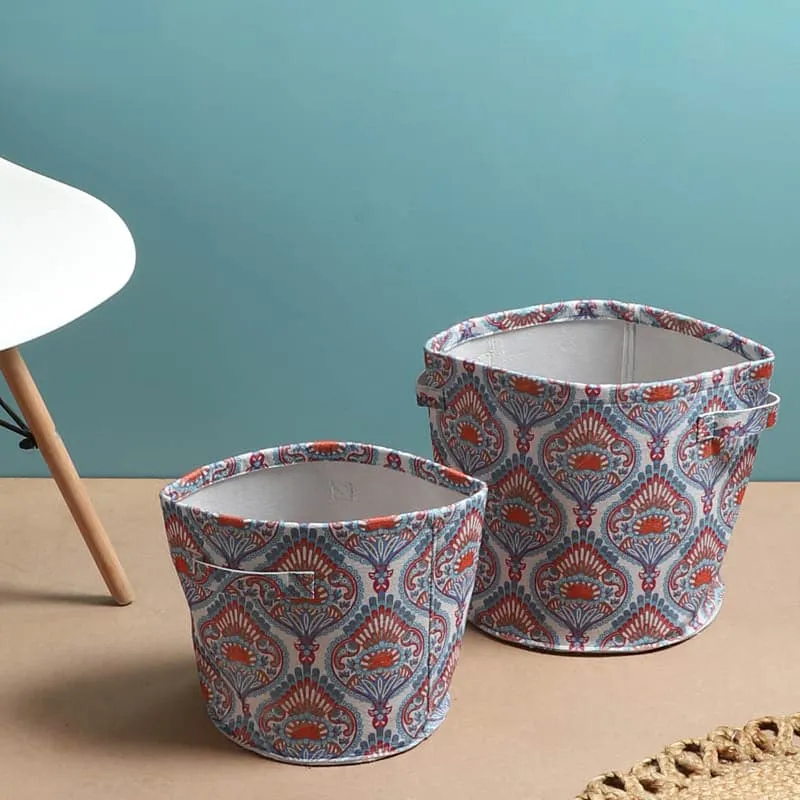 Space Saver Laundry Basket - Set Of Two media 1