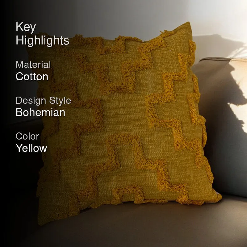 Golden Looms Tufted Cushion Cover Set media 2