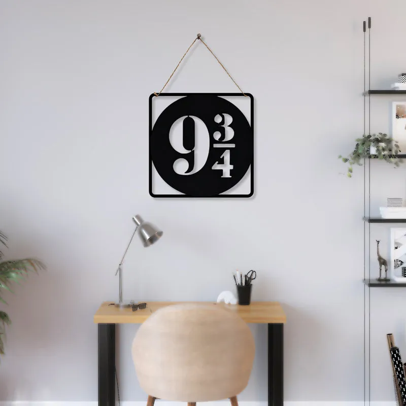Hogwarts Express Platform Iron Wall Accent media 1