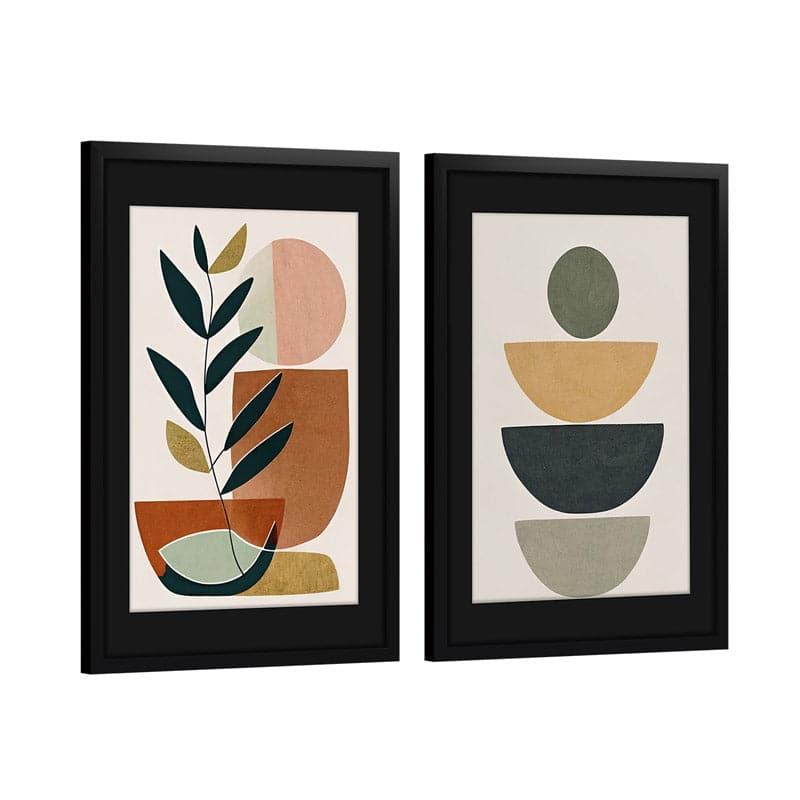 Funky Flora Fusion Wall Art - Set Of Two media 4