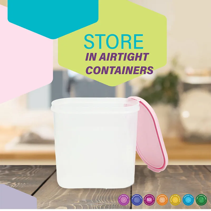 Elmera Storage Container (Pink & White) - Set Of Twelve media 6