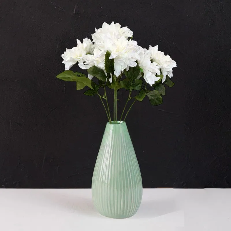 Artificial Flowers Bunch - White media 3
