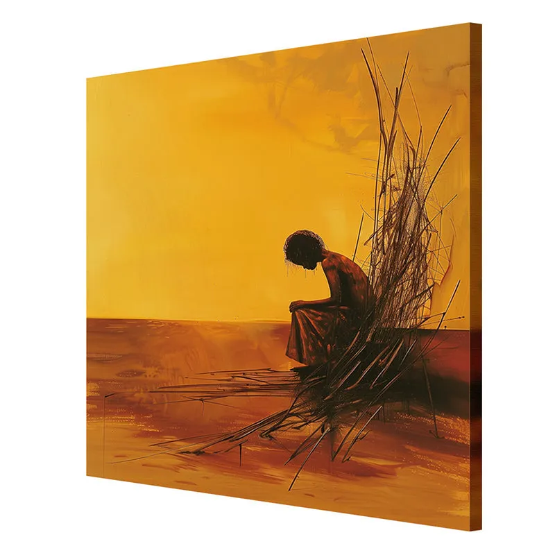 Solitary Reaper Wall Painting media 6