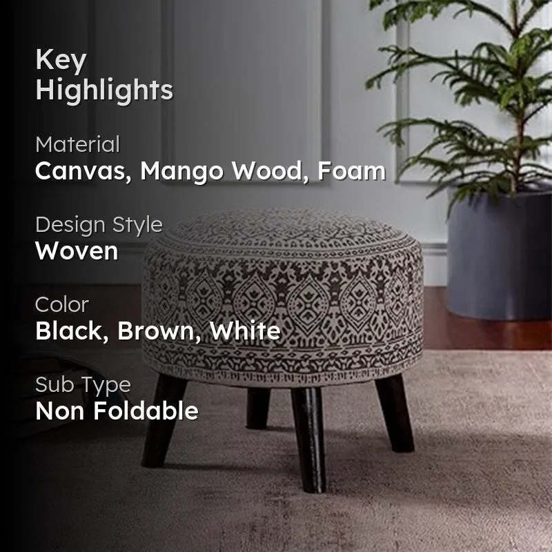 Chenova Cotton Ottoman media 2